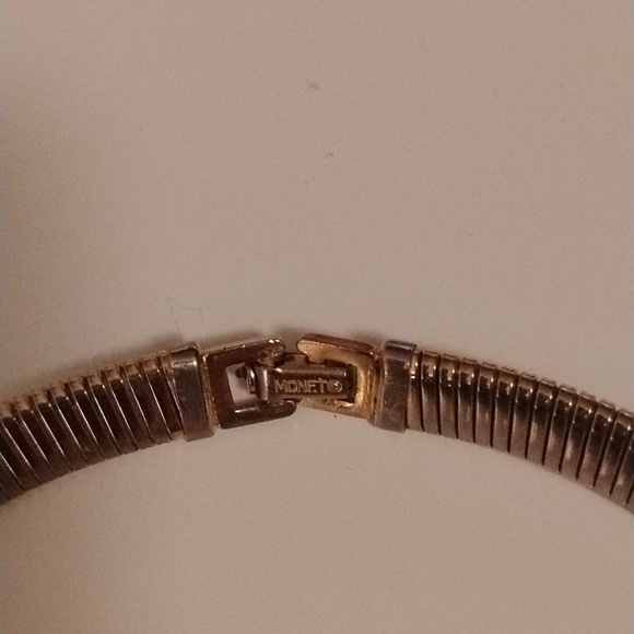 Monet Gold-Toned Ribbed Necklace - Picture 4 of 4